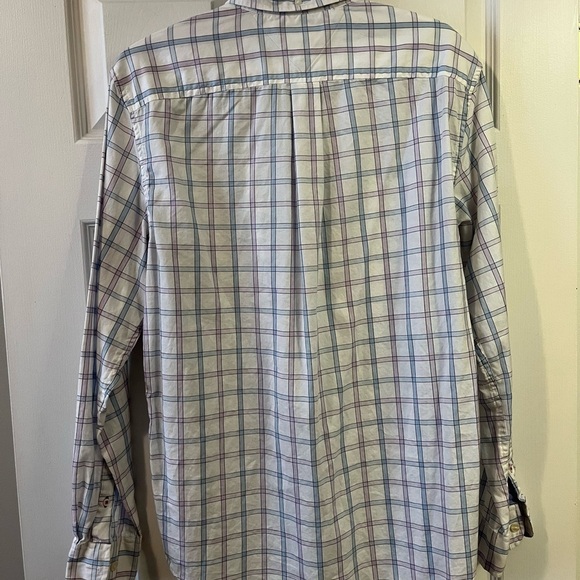 Tommy Hilfiger Button Down Long Sleeve Shirt Size Large - Picture 2 of 6